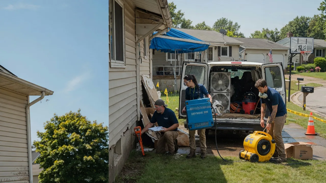 Ceiling Leak Cleanup in Castle Creek, NY near me